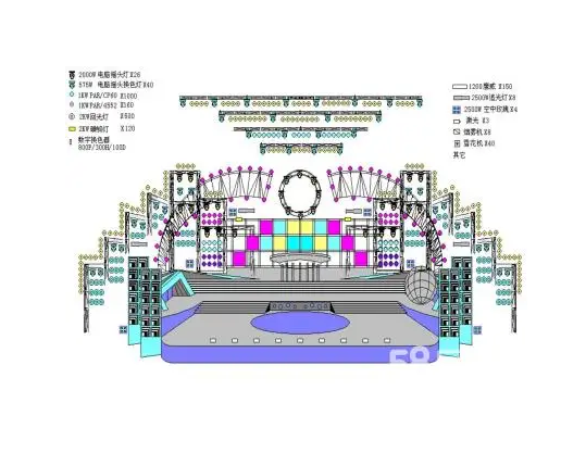 南充灯光舞美搭建大香蕉啪啪啪制作施工安装