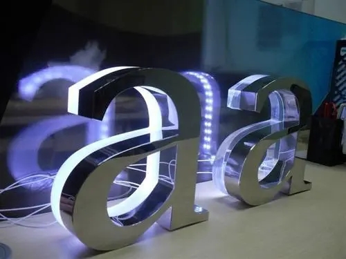 树脂发光字、亚克力吸塑字与LED发光字的特点?